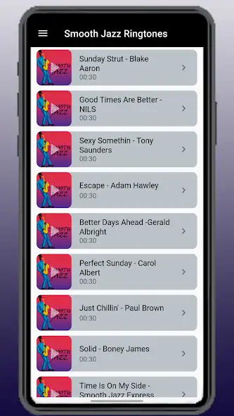 Скачать Smooth Jazz Ringtones App [Без рекламы] MOD APK на Андроид