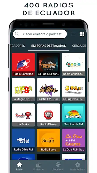 Скачать Radios de Ecuador - Radio FM [Полная версия] MOD APK на Андроид