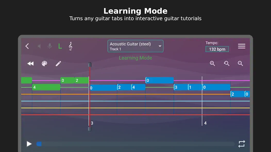 Скачать Learn & Create Guitar Tabs [Без рекламы] MOD APK на Андроид