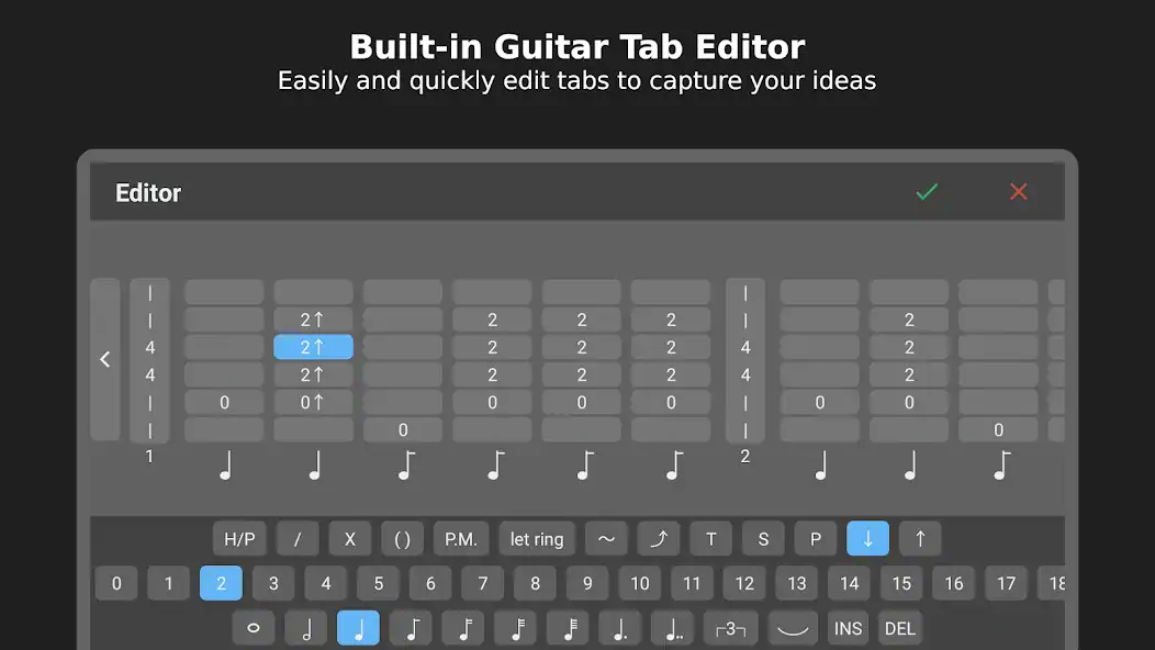 Скачать Learn & Create Guitar Tabs [Без рекламы] MOD APK на Андроид