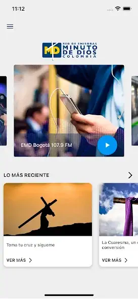 Скачать Emisoras Minuto de Dios [Премиум версия] MOD APK на Андроид