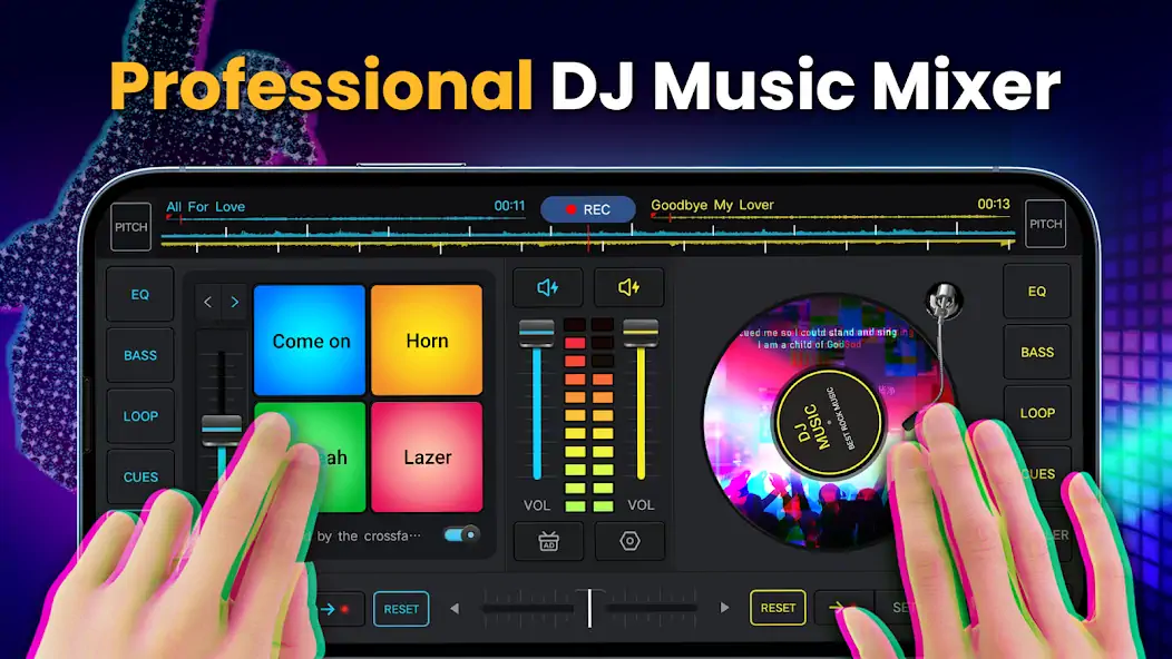 Скачать DJ Mix - DJ Музыкальный микшер [Без рекламы] MOD APK на Андроид