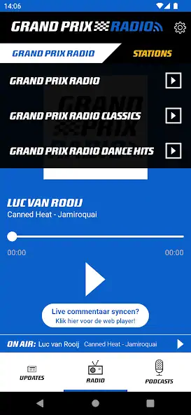 Скачать Grand Prix Radio [Без рекламы] MOD APK на Андроид