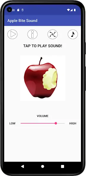 Скачать Apple Bite Sound [Без рекламы] MOD APK на Андроид