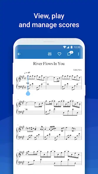 Скачать MuseScore: sheet music [Разблокированная версия] MOD APK на Андроид