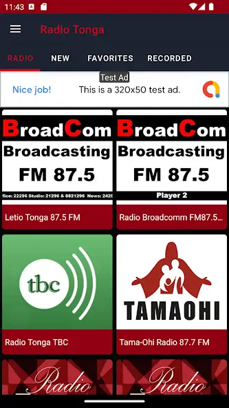 Скачать Radio Tonga [Разблокированная версия] MOD APK на Андроид