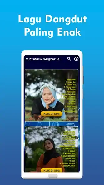Скачать Lagu Dangdut Merdu MP3 Offline [Премиум версия] MOD APK на Андроид