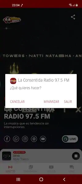 Скачать La Consentida Radio 97.5 FM [Разблокированная версия] MOD APK на Андроид
