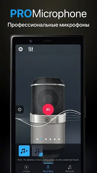 Скачать Профессиональный Микрофон [Разблокированная версия] MOD APK на Андроид