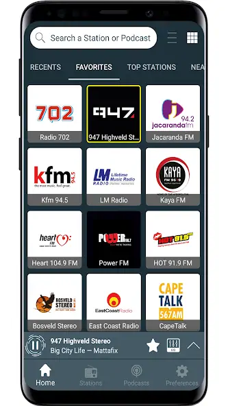 Скачать Radio South Africa - FM Radio [Разблокированная версия] MOD APK на Андроид