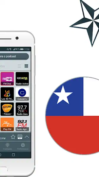 Скачать Radios de Chile - radio online [Полная версия] MOD APK на Андроид