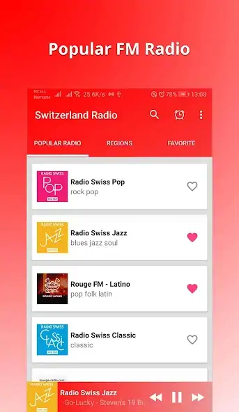 Скачать Switzerland Radio - Online FM [Полная версия] MOD APK на Андроид