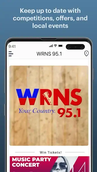Скачать WRNS 95.1 [Без рекламы] MOD APK на Андроид