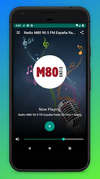 Скачать Radio M80 España App En Vivo [Премиум версия] MOD APK на Андроид