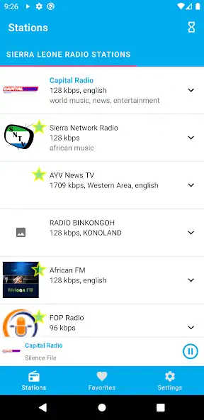 Скачать Sierra Leone Radio Stations -  [Полная версия] MOD APK на Андроид