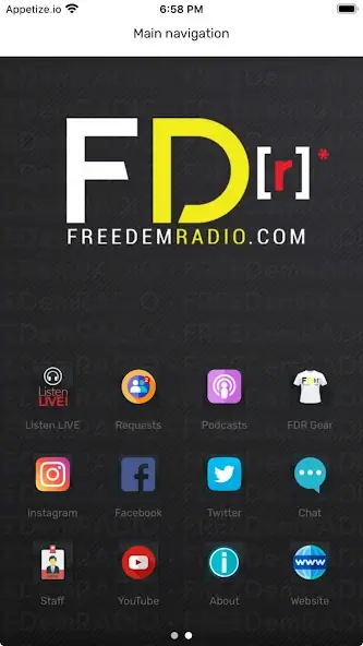 Скачать FreeDem Radio [Премиум версия] MOD APK на Андроид
