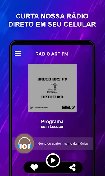 Скачать RADIO ART FM [Разблокированная версия] MOD APK на Андроид