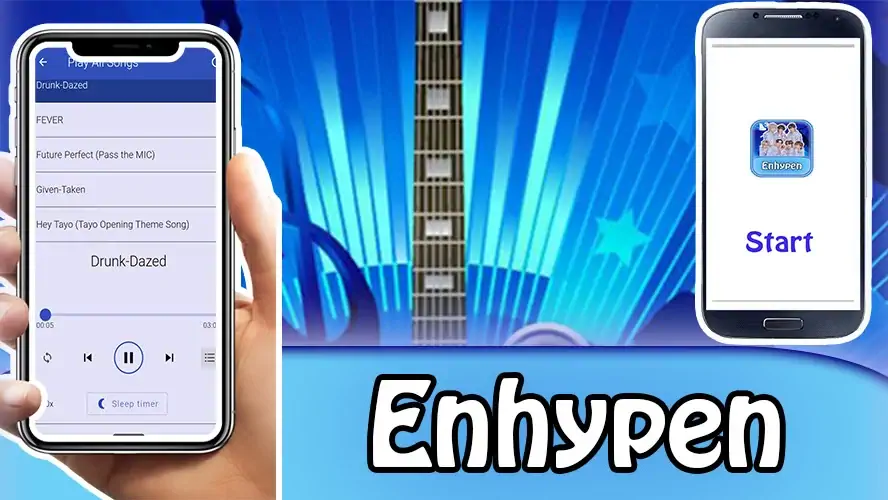 Скачать Enhypen Songs Lyrics Popular [Без рекламы] MOD APK на Андроид