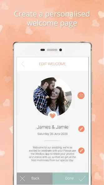 Скачать фото-прил. для свадеб - Wedbox [Премиум версия] MOD APK на Андроид