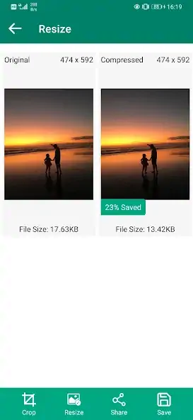 Скачать Resize image size in kb & mb [Полная версия] MOD APK на Андроид