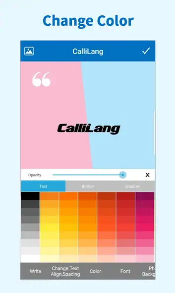 Скачать CalliLang: Создатель цитат [Полная версия] MOD APK на Андроид