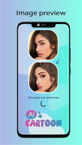 Скачать AI Cartoon Face: Anime Filter [Премиум версия] MOD APK на Андроид