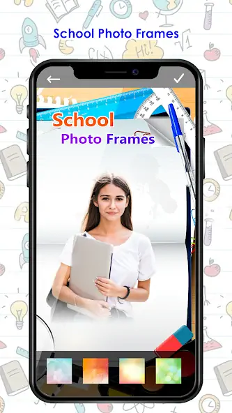 Скачать School Photo Editor & Frames [Полная версия] MOD APK на Андроид