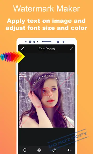 Скачать Watermark Maker - Text On Pics [Полная версия] MOD APK на Андроид