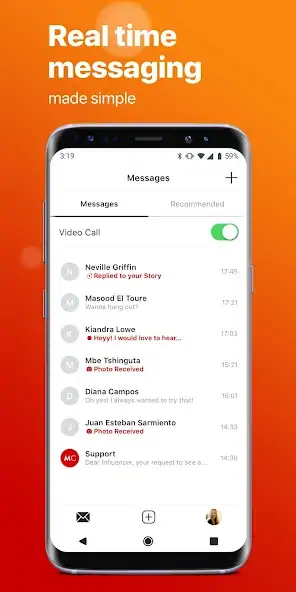 Скачать MC Messenger - Stay in touch [Без рекламы] MOD APK на Андроид