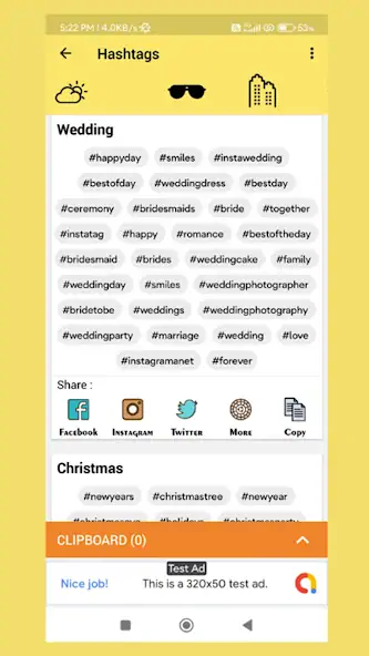 Скачать Hashtag for Instagram [Разблокированная версия] MOD APK на Андроид