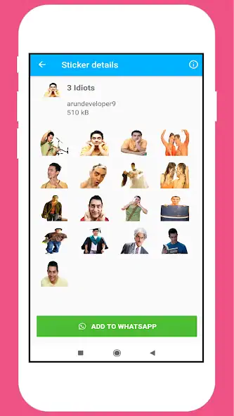 Скачать Amir Khan Stickers [Премиум версия] MOD APK на Андроид