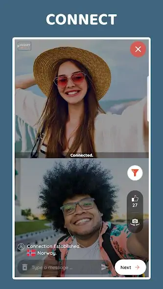 Скачать Cusspy - Live Video Chat [Премиум версия] MOD APK на Андроид