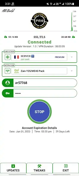 Скачать ARAF EXPRESS PRO - Secure VPN [Без рекламы] MOD APK на Андроид