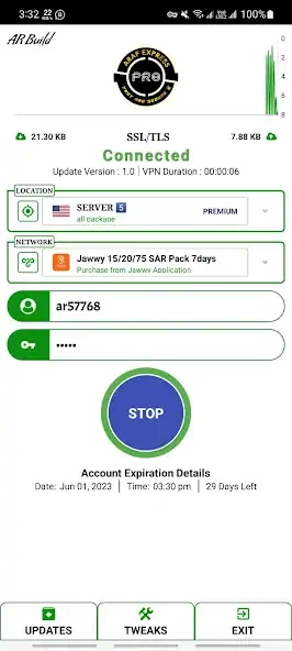 Скачать ARAF EXPRESS PRO - Secure VPN [Без рекламы] MOD APK на Андроид