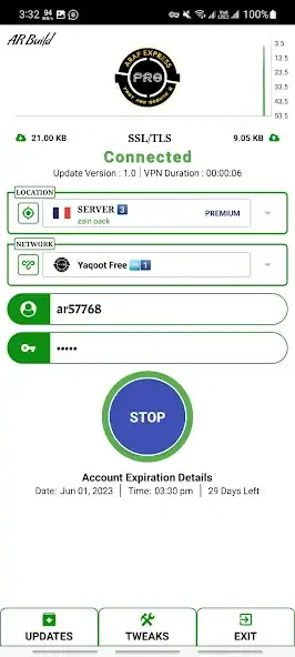 Скачать ARAF EXPRESS PRO - Secure VPN [Без рекламы] MOD APK на Андроид