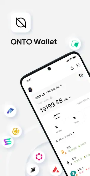 Скачать ONTO Cross-chain Crypto Wallet [Полная версия] MOD APK на Андроид