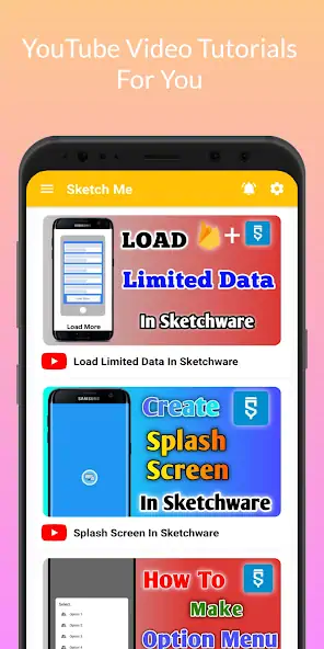 Скачать SketchMe - Sketchware Projects [Разблокированная версия] MOD APK на Андроид