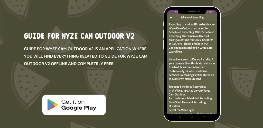 Скачать Wyze Camera Outdoor v2 Guide [Разблокированная версия] MOD APK на Андроид