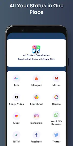 Скачать All Status and Stories Saver [Разблокированная версия] MOD APK на Андроид