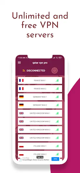 Скачать Qatar vpn 22 pro [Полная версия] MOD APK на Андроид