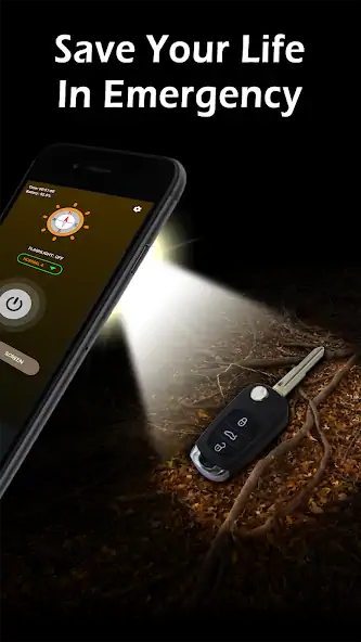 Скачать Flashlight - Torch Light [Разблокированная версия] MOD APK на Андроид