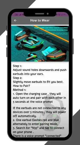 Скачать N35 Tws Wireless Guide [Разблокированная версия] MOD APK на Андроид