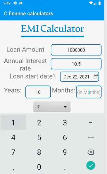 Скачать C Finance Calculator [Премиум версия] MOD APK на Андроид