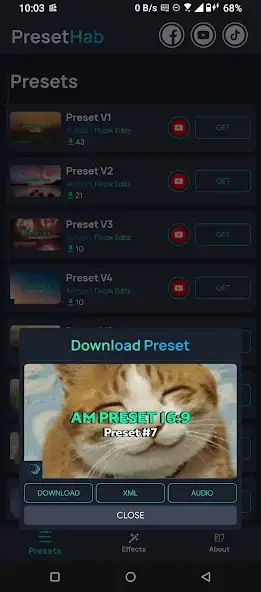 Скачать PresetHub [Без рекламы] MOD APK на Андроид