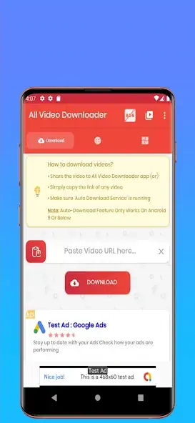 Скачать All Video Downloader: Tube X [Без рекламы] MOD APK на Андроид