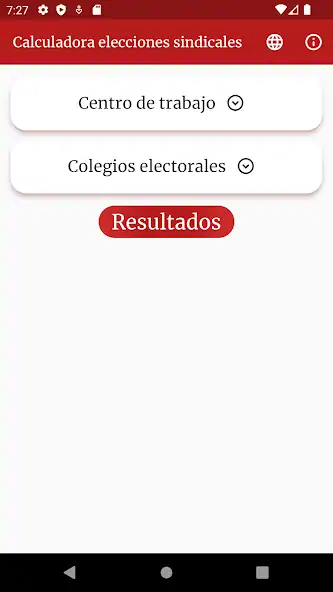 Скачать Cálculos elecciones sindicales [Разблокированная версия] MOD APK на Андроид