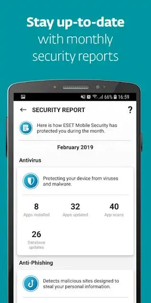 Скачать ESET Mobile Security Antivirus [Разблокированная версия] MOD APK на Андроид