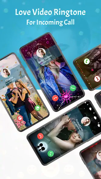 Скачать Love Video Ringtone For Call [Без рекламы] MOD APK на Андроид