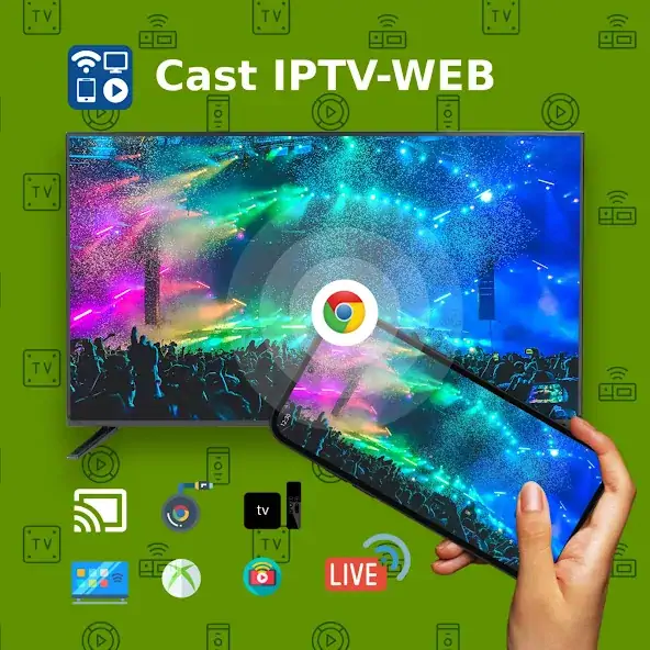 Скачать Cast to TV+ Chromecast Roku TV [Премиум версия] MOD APK на Андроид