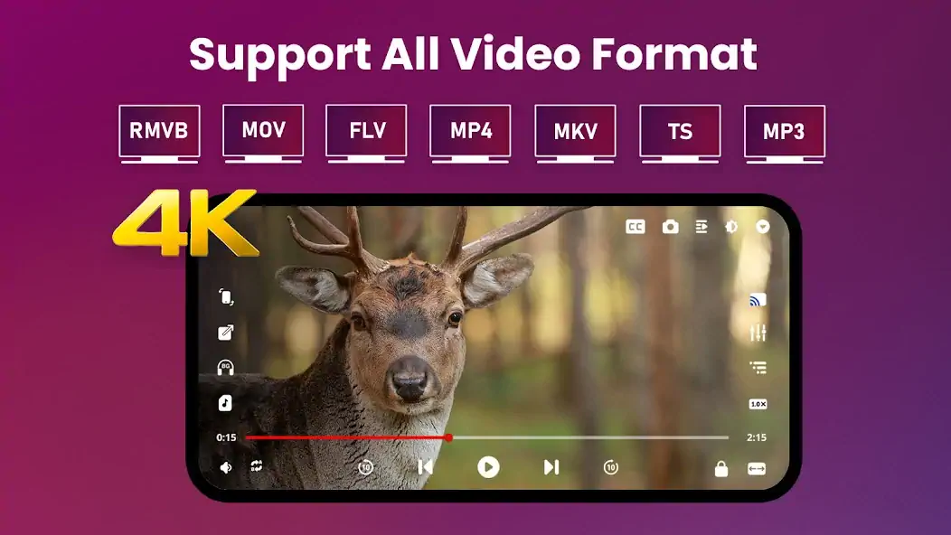 Скачать HD Video Player All Formats [Без рекламы] MOD APK на Андроид